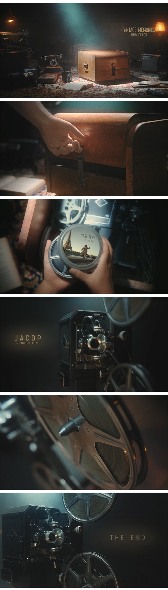 Vintage Memories Film Projector - 1